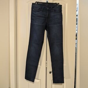 Women's Kancan Dark Blue Skinny Jeans Size 28